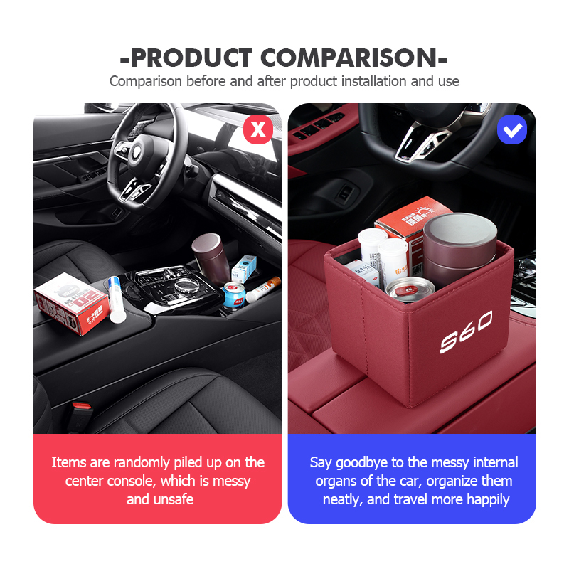 Car Trash Can Foldable Garbage - Waterproof Car Trash Can With Lid recension och pris
