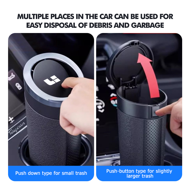 Car Trash Can Durable Waterpro - Waterproof Car Trash Can With Lid recension och pris