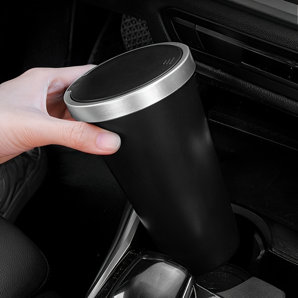 Compact Leakproof Mini Car Tra - Waterproof Car Trash Can With Lid recension och pris