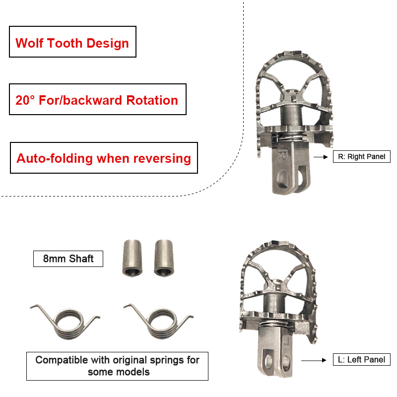Reverse Automatic Folding Desi - Motorcycle Parts recension och pris
