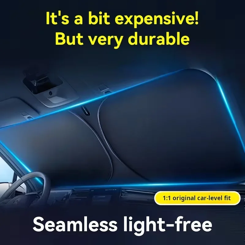Car Windshield Sun Shade Cover - Car Sunshade Windshield Umbrella Foldable recension och pris