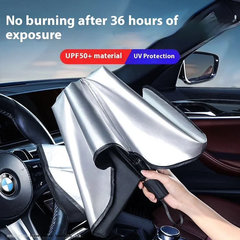 Car Windshield Sun Shade Umbre - Car Sunshade Windshield Umbrella Foldable recension och pris