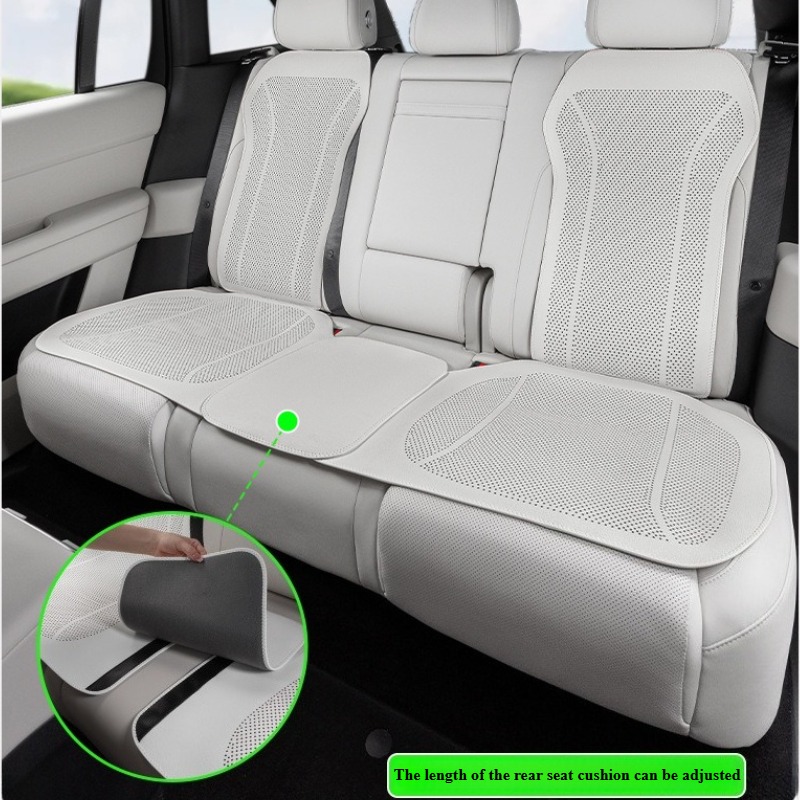 Breathable Nappa Leather Car S - Leather Car Seat Covers Full Set Universal recension och pris