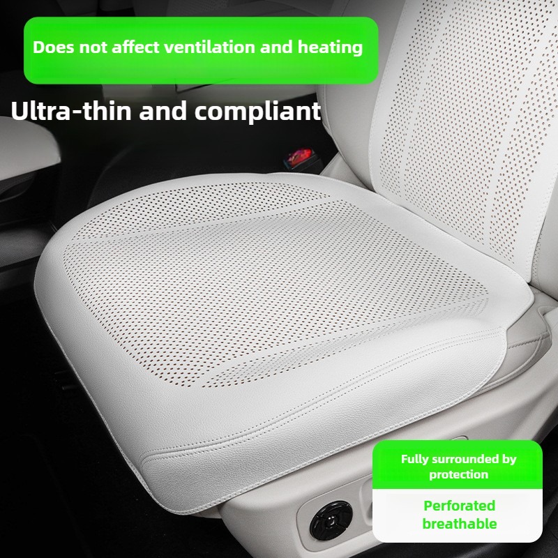 Breathable Nappa Leather Car S - Leather Car Seat Covers Full Set Universal recension och pris