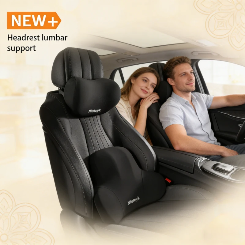 Car Memory Foam Neck Pillow &  - Memory Foam Car Neck Pillow Lumbar Support recension och pris