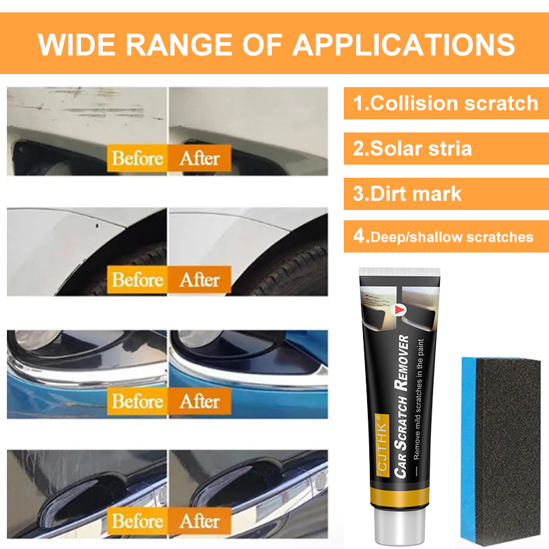 Car Scratch Remover Paint Care - Car Scratch Repair Polishing Wax Paste recension och pris