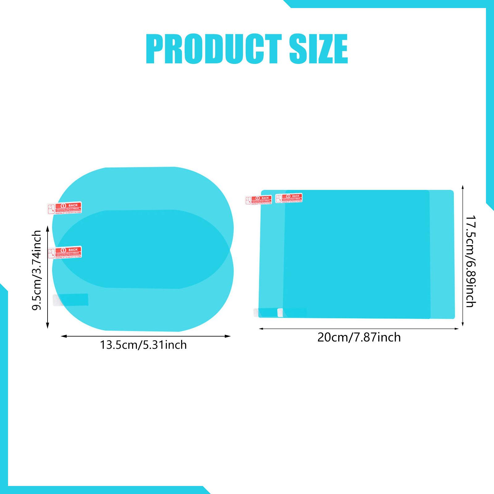 Car Rearview Mirror Film Rainp - Anti Glare Car Rearview Mirror Film recension och pris