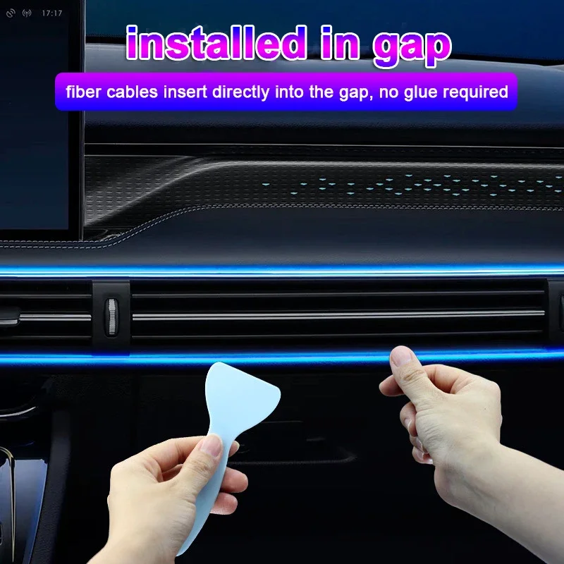 Car Interior Atmosphere Light  - Led Ambient Interior Car Lights App Control recension och pris