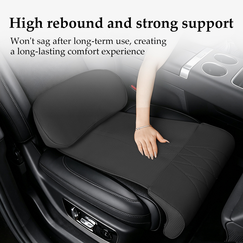 Nappa Leather Leg Support Exte - Memory Foam Car Neck Pillow Lumbar Support recension och pris