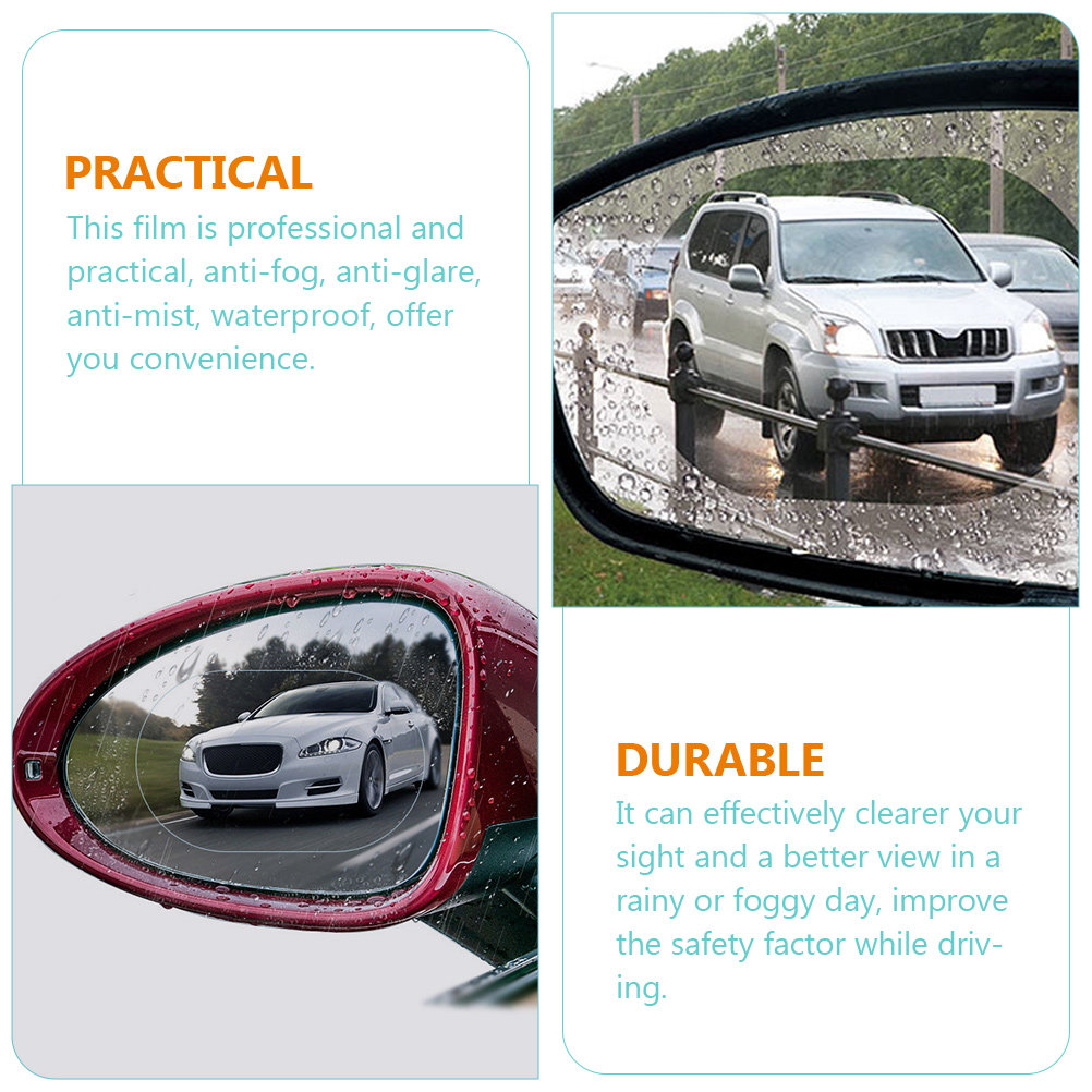 5Pairs Car Rearview Rainproof  - Anti Glare Car Rearview Mirror Film recension och pris
