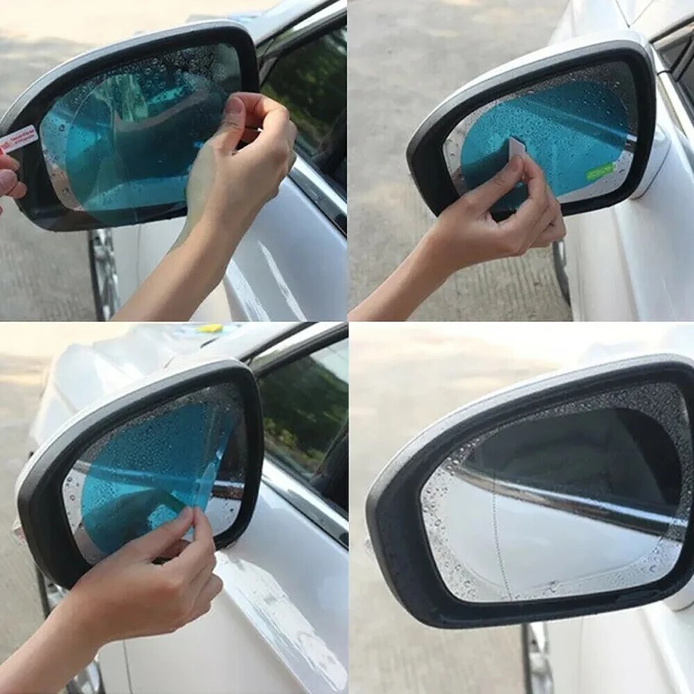 2pcs Universal Anti-Fog Anti-g - Anti Glare Car Rearview Mirror Film recension och pris