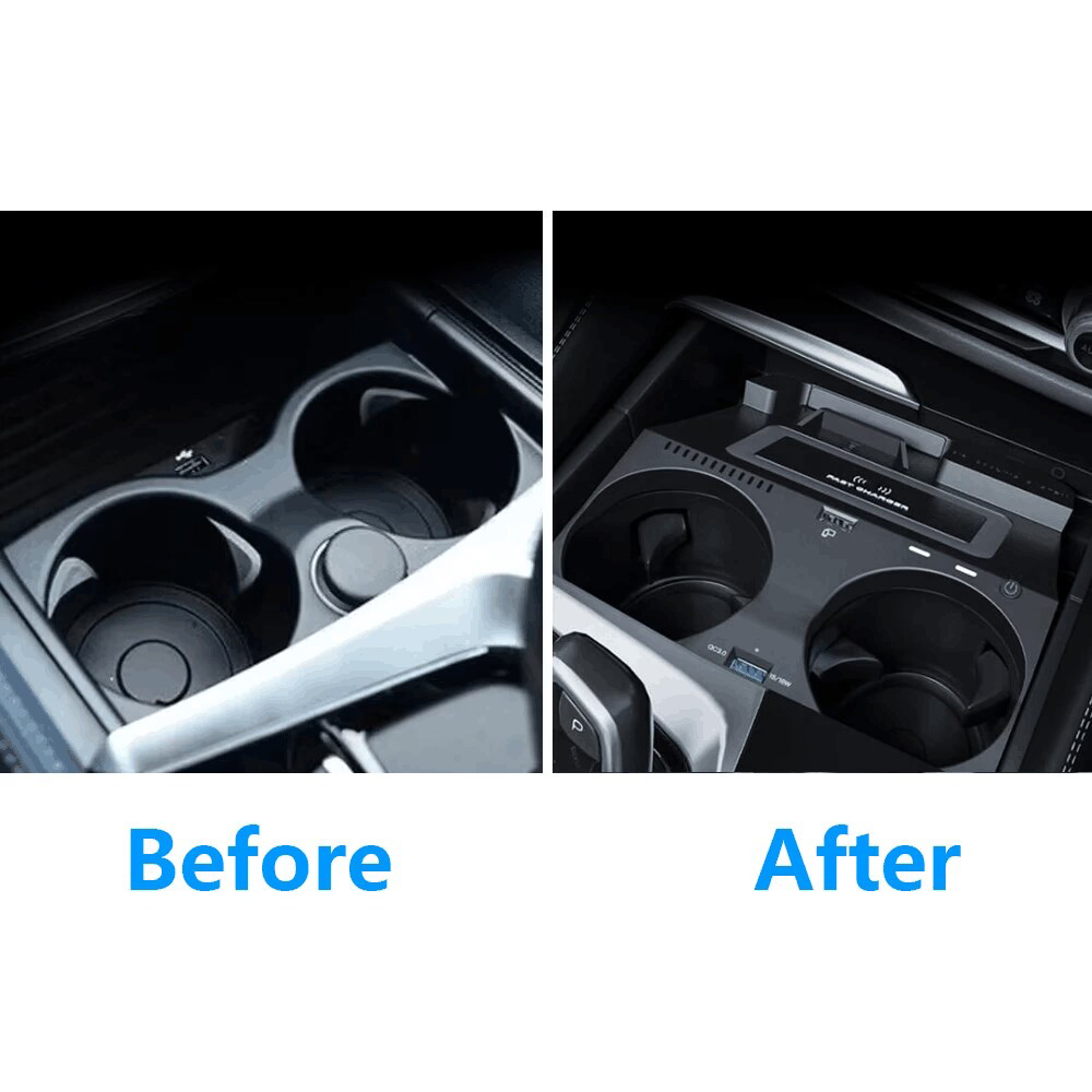 Car Phone Holder Wireless Char - Wireless Car Charger Mount Fast Charging recension och pris