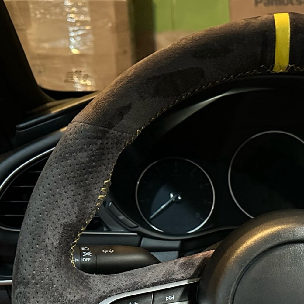 Car Steering Wheel Cover Wrap  - Car Steering Wheel Cover Anti Slip Breathable recension och pris