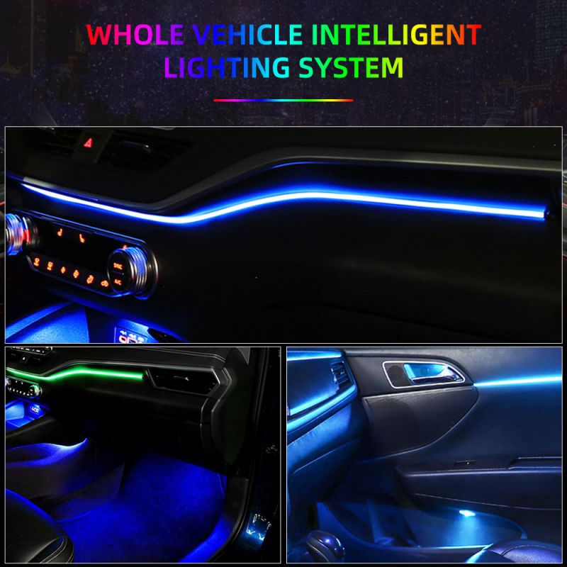 LED Car Interior Ambient Light - Led Ambient Interior Car Lights App Control recension och pris