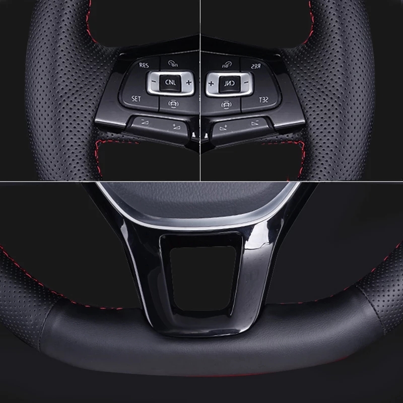 Customized Car Steering Wheel  - Car Steering Wheel Cover Anti Slip Breathable recension och pris