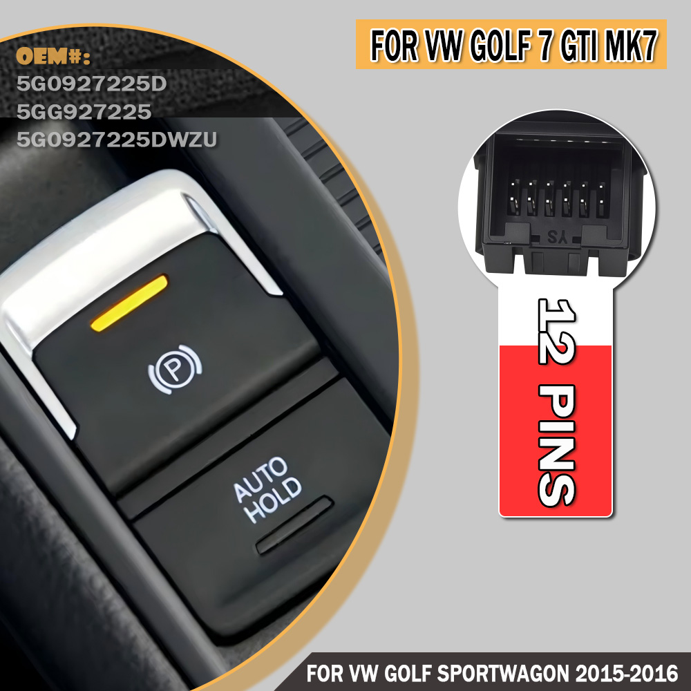 Car Auto Hand Brake Button Pow - Car Electronics recension och pris