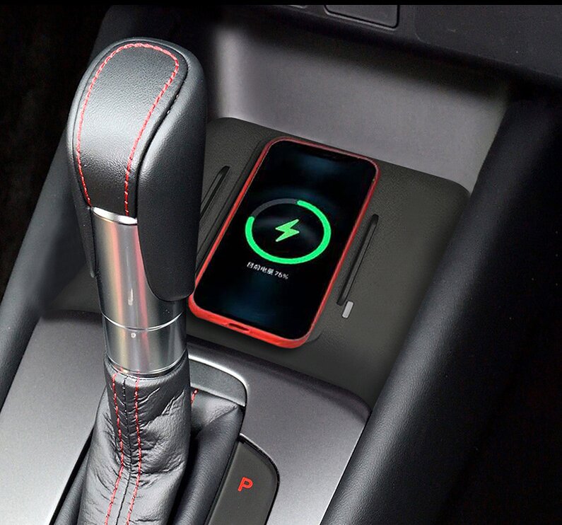 2 DIN for Honda Fit Jazz 2019- - Wireless Car Charger Mount Fast Charging recension och pris