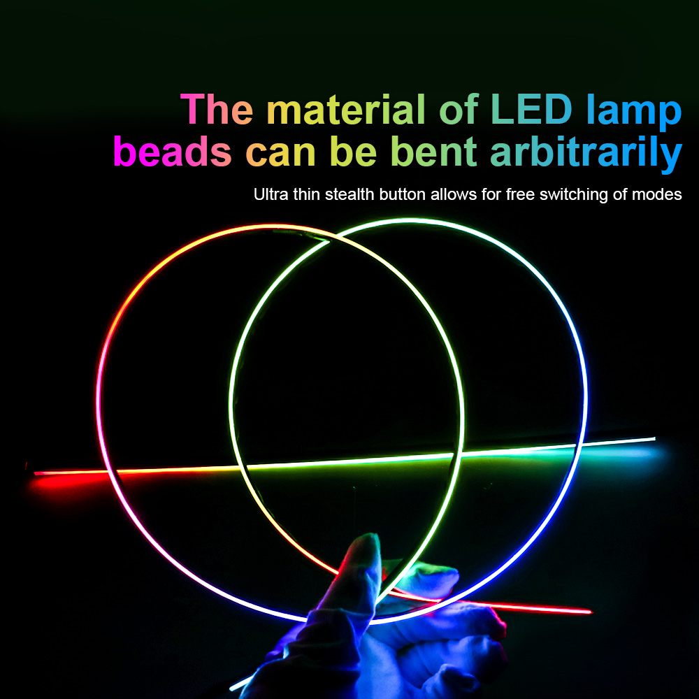 64 colors USB Car LED Ambient  - Led Ambient Interior Car Lights App Control recension och pris