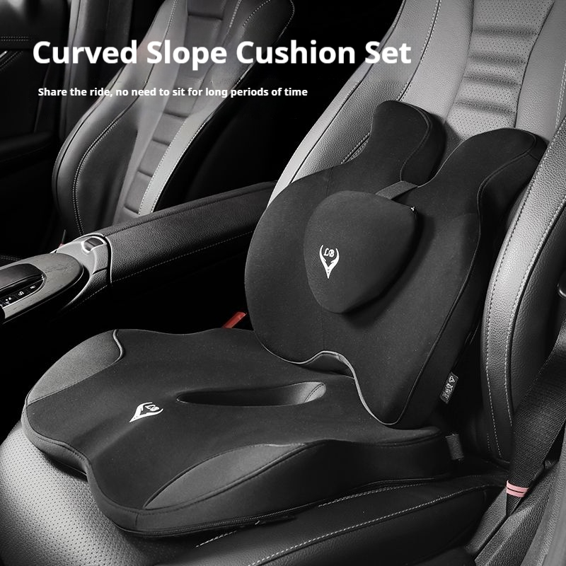 Memory Foam Office Chair Cushi - Memory Foam Car Neck Pillow Lumbar Support recension och pris