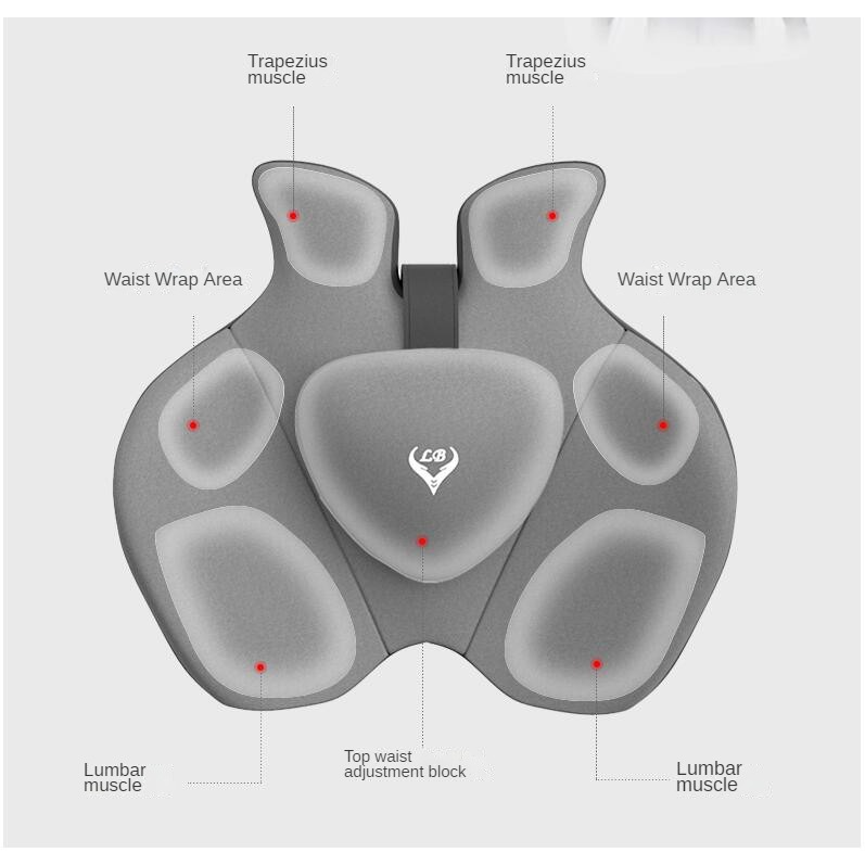 Memory Foam Office Chair Cushi - Memory Foam Car Neck Pillow Lumbar Support recension och pris