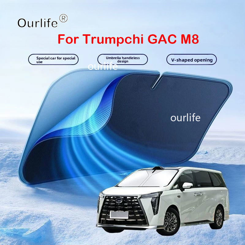 For GAC Trumpchi M8 2026 2025  - Car Sunshade Windshield Umbrella Foldable recension och pris