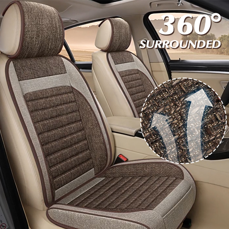 Universal Linen Full Set Car S - Leather Car Seat Covers Full Set Universal recension och pris
