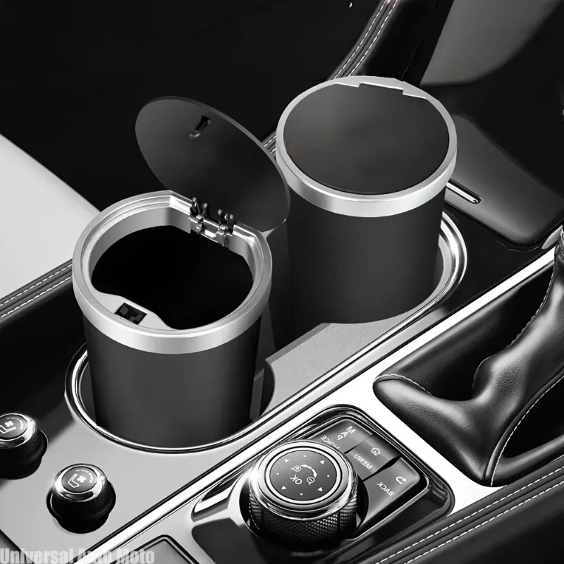 Mini ABS Car Trash Can Leakpro - Waterproof Car Trash Can With Lid recension och pris