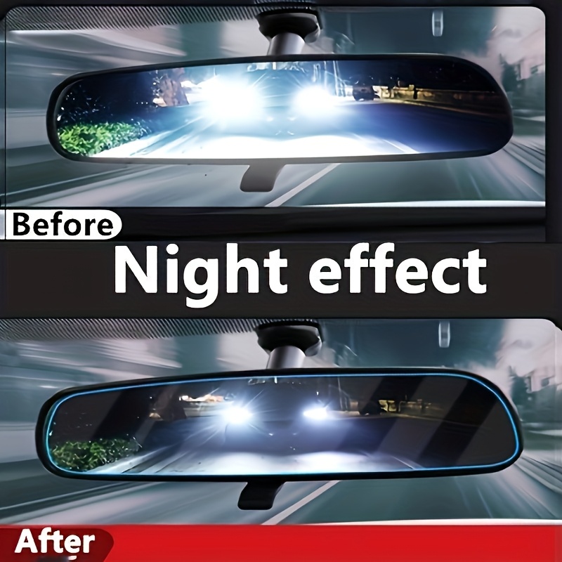 Anti-Glare Car Interior Mirror - Anti Glare Car Rearview Mirror Film recension och pris