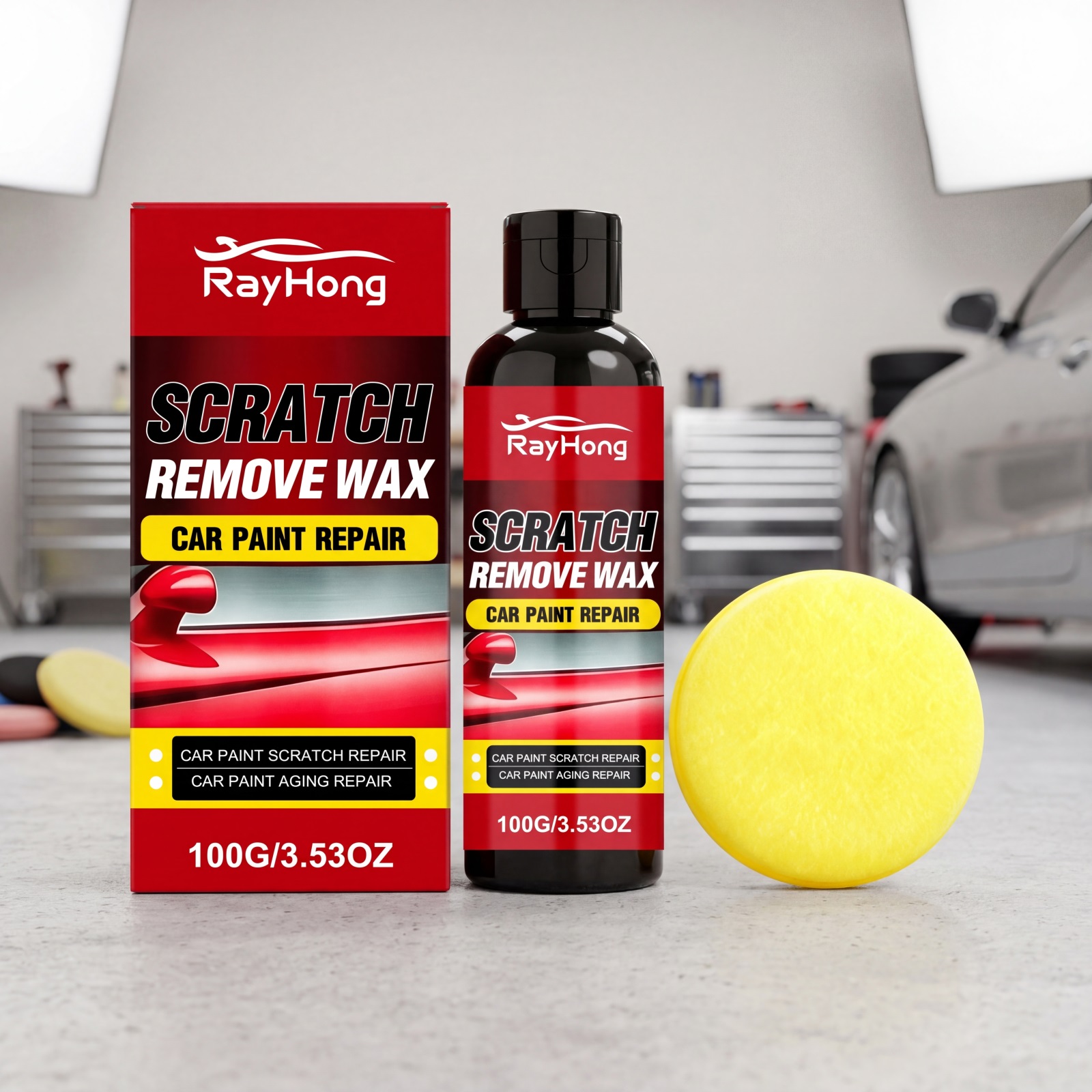 Car Scratch Repair Paste Remov - Car Scratch Repair Polishing Wax Paste recension och pris