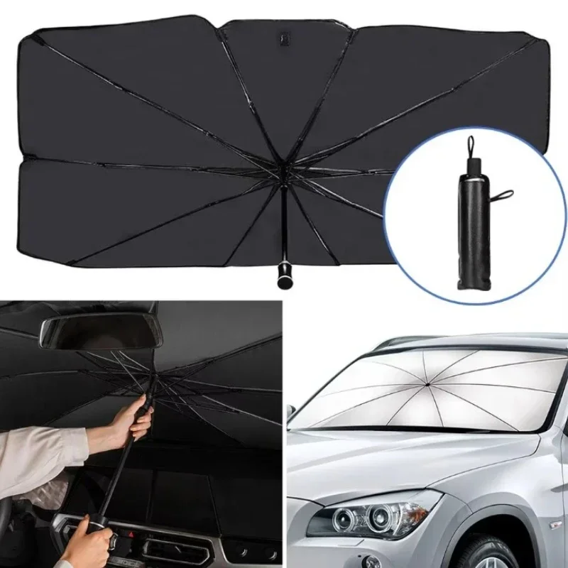 Car Sunshade Foldable Windshie - Car Sunshade Windshield Umbrella Foldable recension och pris