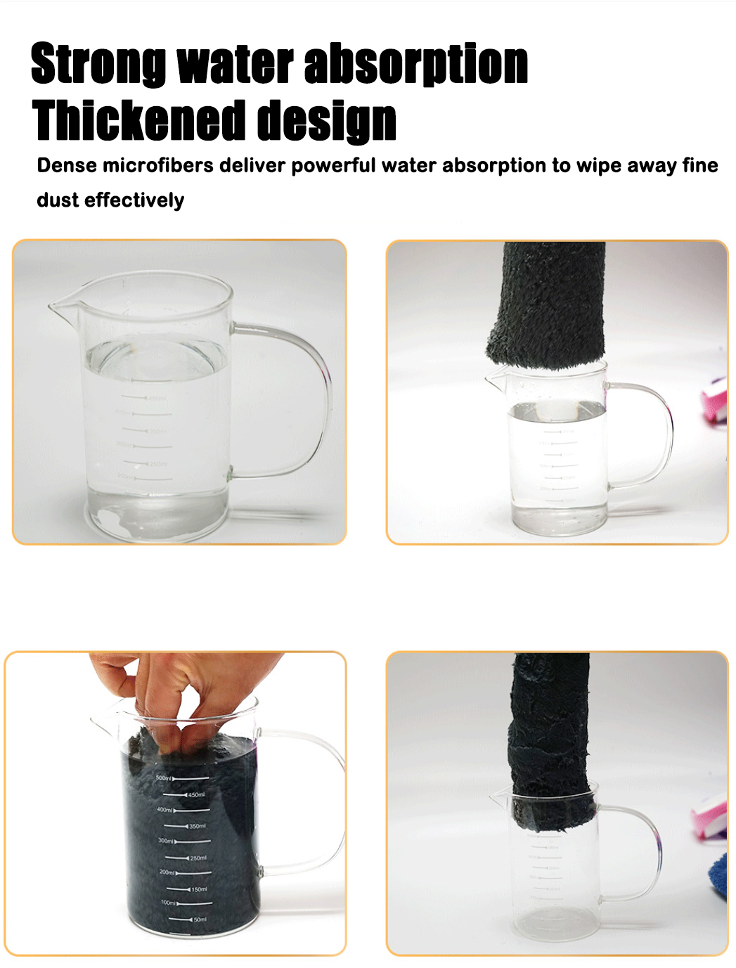 New Thickened Microfiber Car W - Microfiber Car Drying Towel Super Absorbent recension och pris