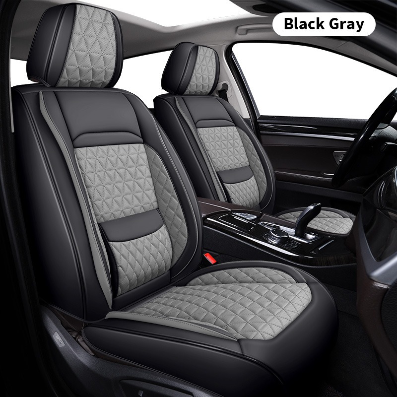 Car Seat Covers Full Set ,Univ - Leather Car Seat Covers Full Set Universal recension och pris