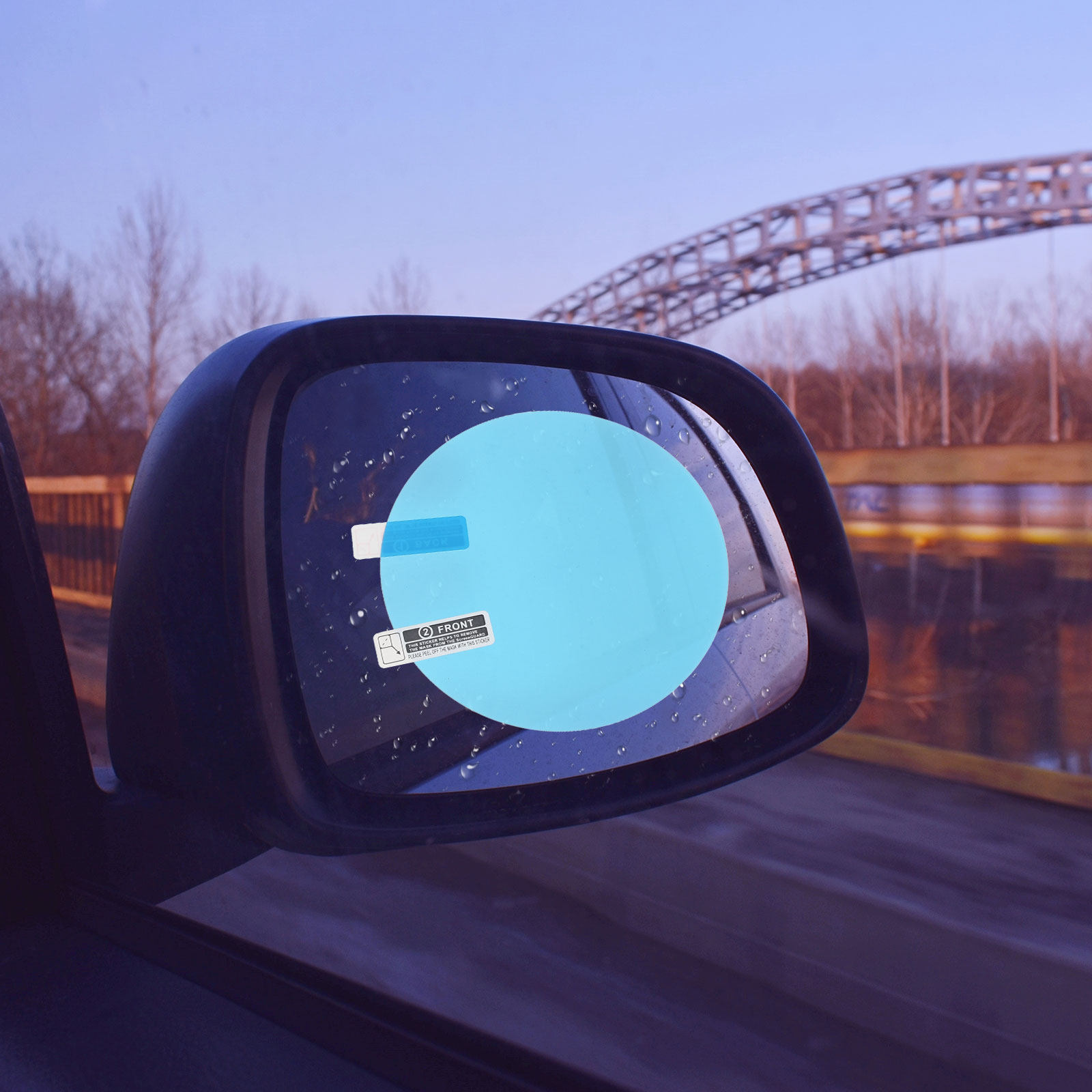 1Pair Car Rearview Mirror Film - Anti Glare Car Rearview Mirror Film recension och pris