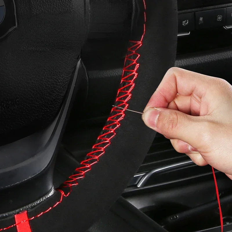 Universal 38cm Car Steering Wh - Car Steering Wheel Cover Anti Slip Breathable recension och pris