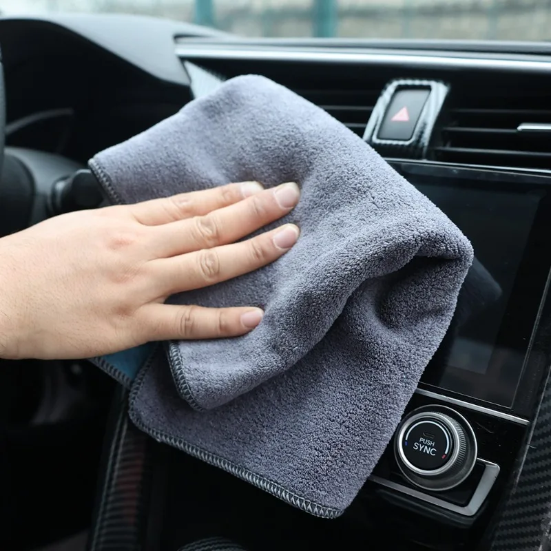 Microfiber Cleaning Towel Supe - Microfiber Car Drying Towel Super Absorbent recension och pris