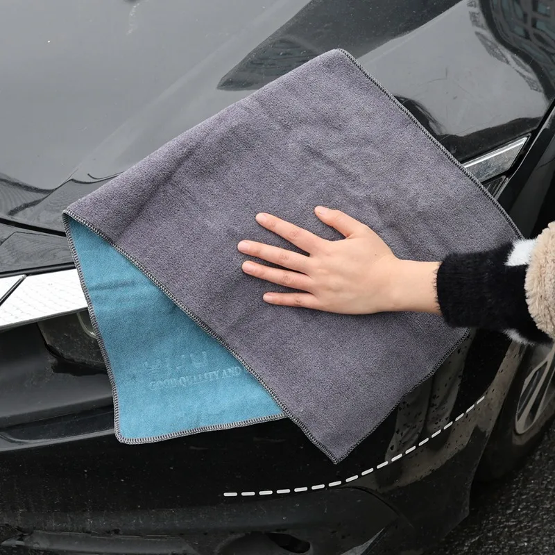 Microfiber Cleaning Towel Supe - Microfiber Car Drying Towel Super Absorbent recension och pris